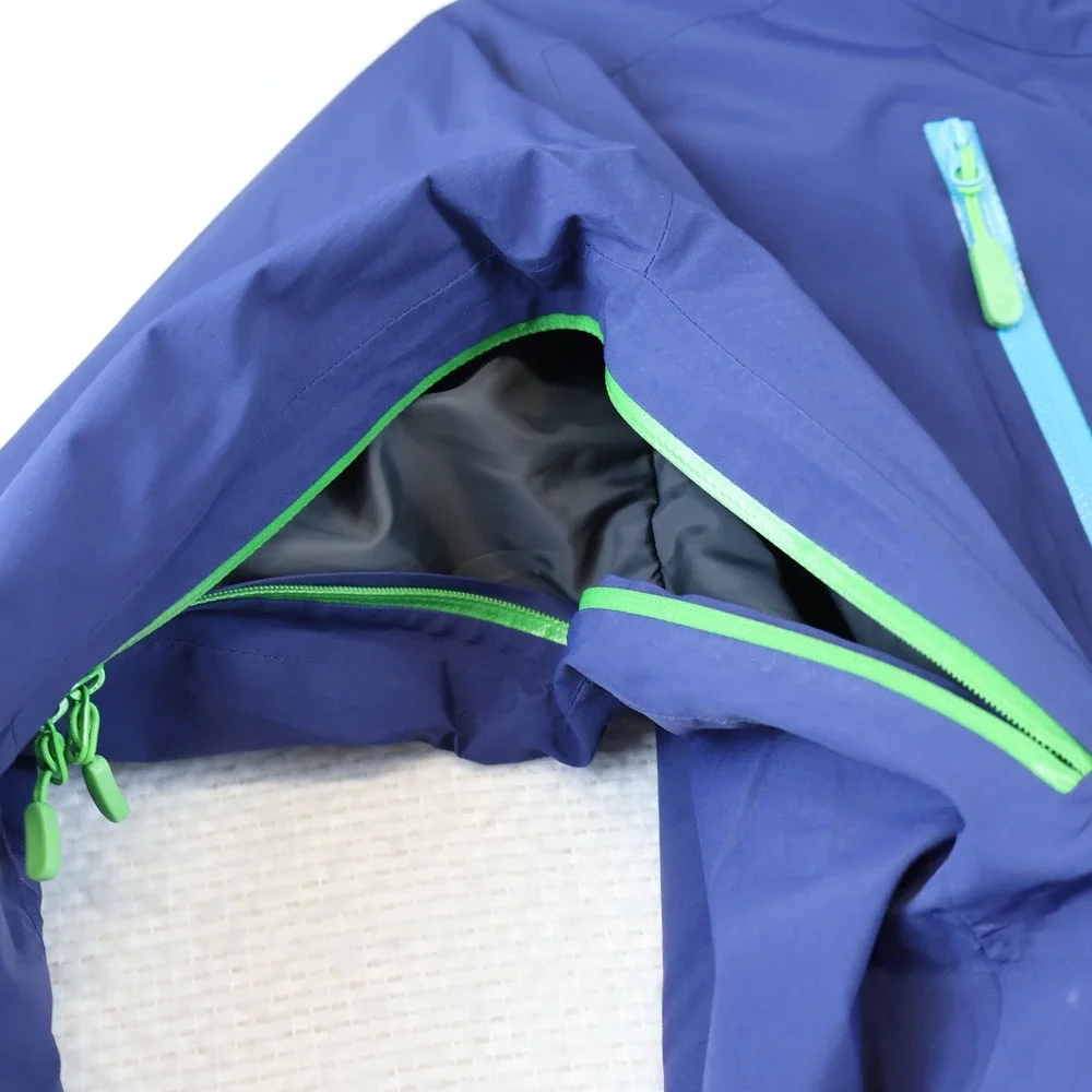 Norrona Youth 146 Lofoten Gore-Tex Primaloft Jacket Blue 8200-14 Ski Snowboard